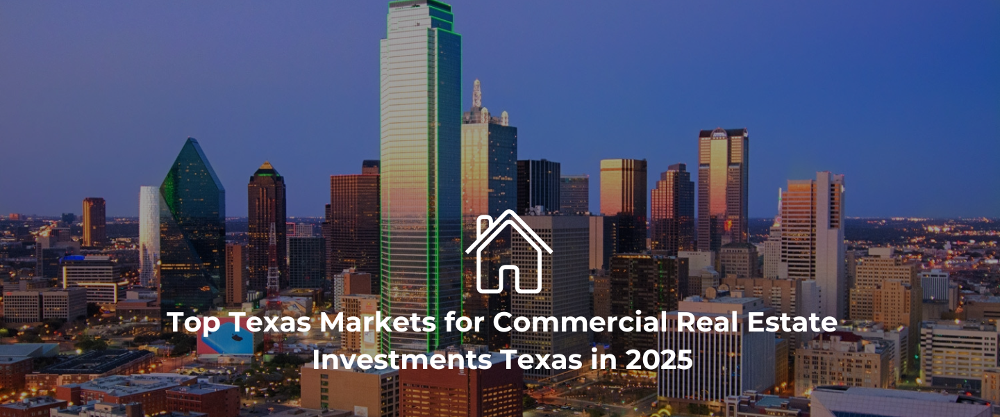 Top Texas Markets for Commercial Real Estate Investments Texas in 2025